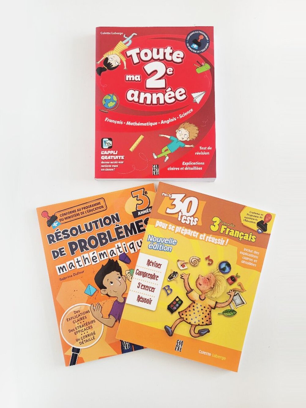 Grade 2 and 3 French Workbooks - Brand New